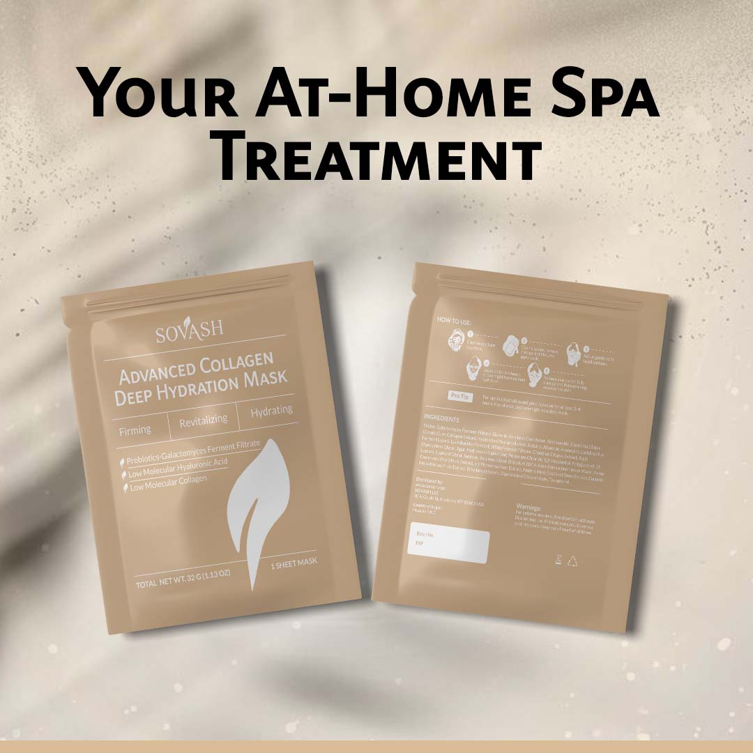 Advanced Collagen Deep Hydration Mask (4 Pcs) | SOVASH – by SOVASH