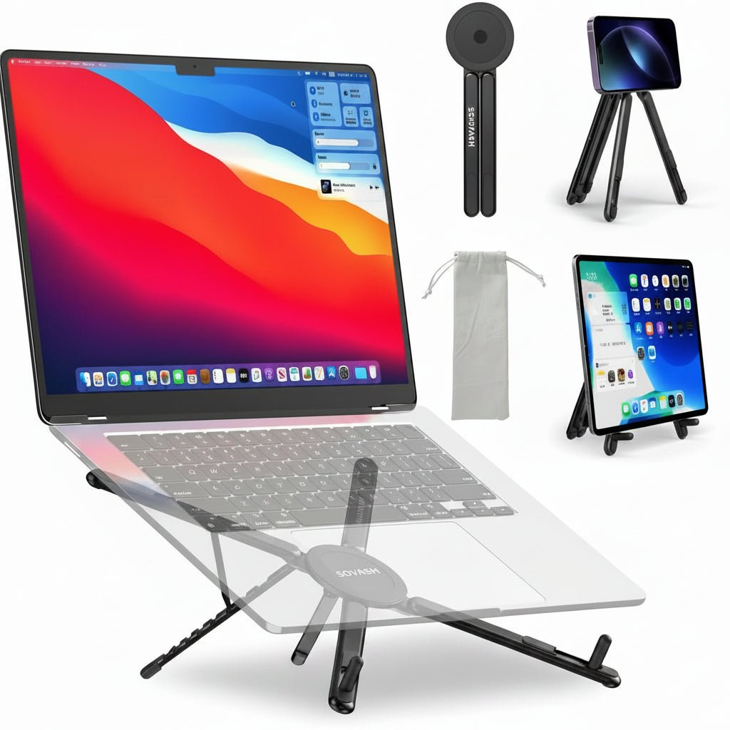 3-in-1 Magnetic Aluminum Stand – Tech Accessories by SOVASH