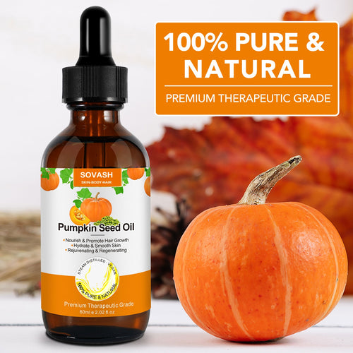 Organic Pumpkin Seed Hair Oil – Cold Pressed for Growth & Scalp Care