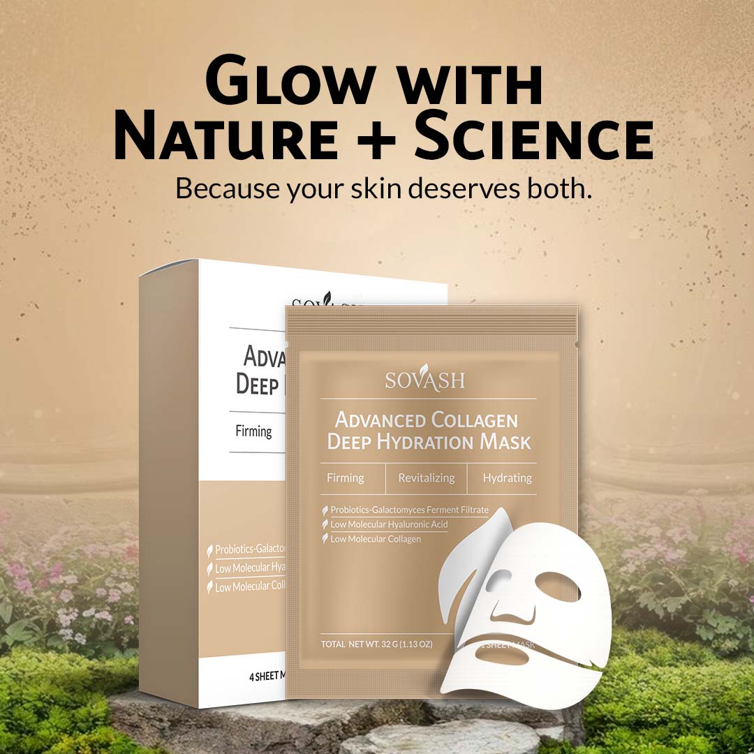 Advanced Collagen Deep Hydration Mask (4 Pcs) | SOVASH – by SOVASH