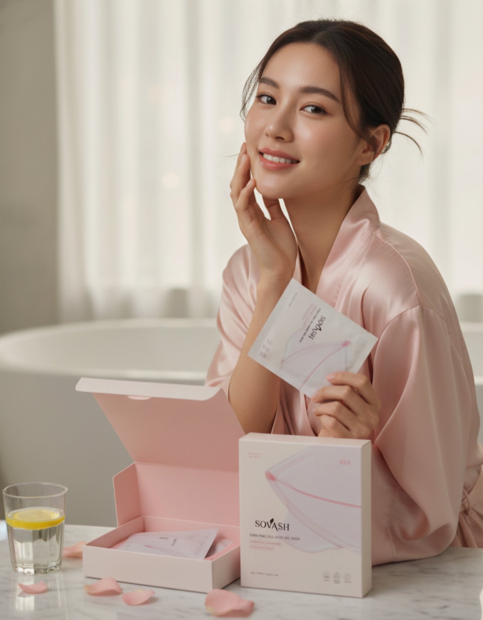 Bio - Renew PDRN Pink Gel Mask (4 Pcs) | SOVASH – by SOVASH