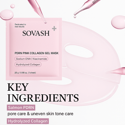 Bio - Renew PDRN Pink Gel Mask (4 Pcs) | SOVASH – by SOVASH