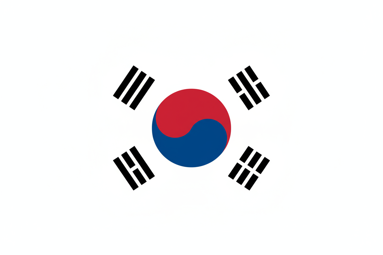 Korean flag icon