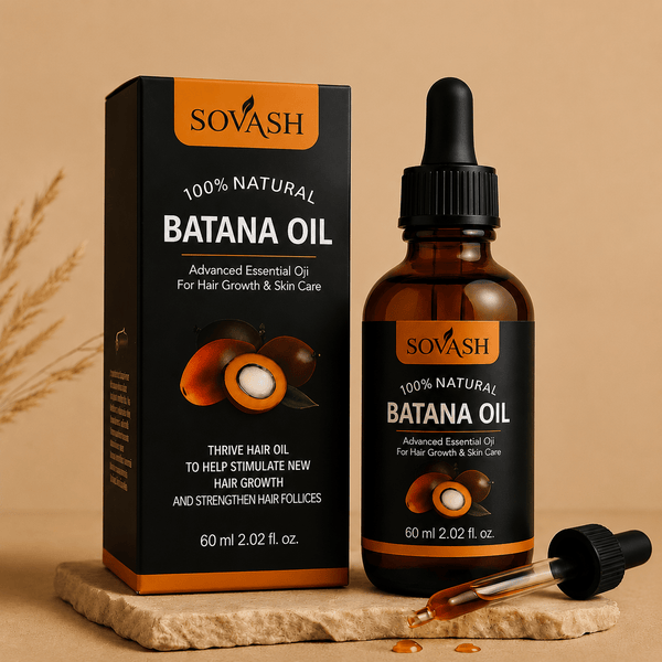 Organic Batana & Argan Hair Growth Oil (60ml) | SOVASH – Haircare by SOVASH