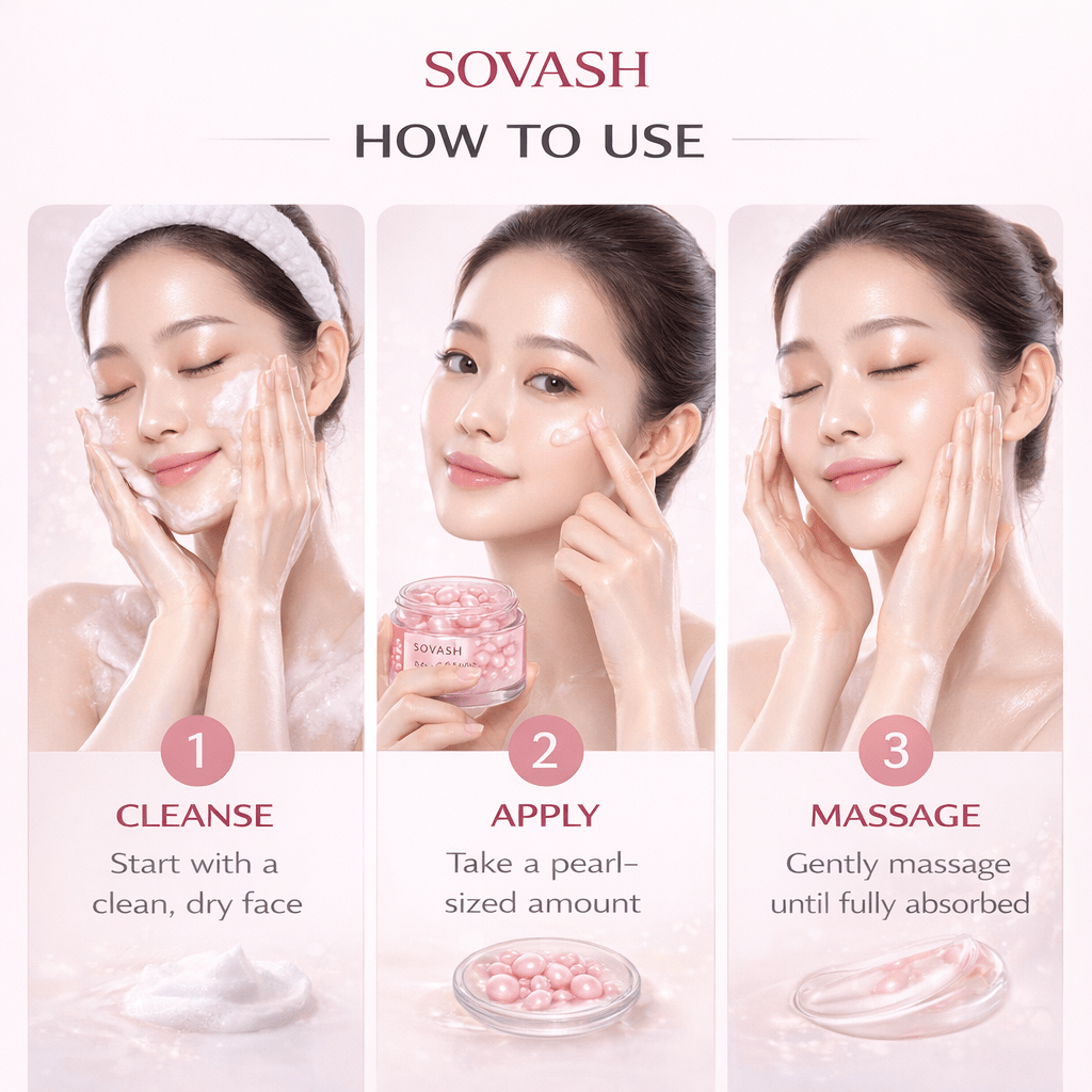 PDRN Pink Collagen Capsule Cream | Salmon DNA & Peptide Anti - Aging Moisturizer – Skincare by SOVASH