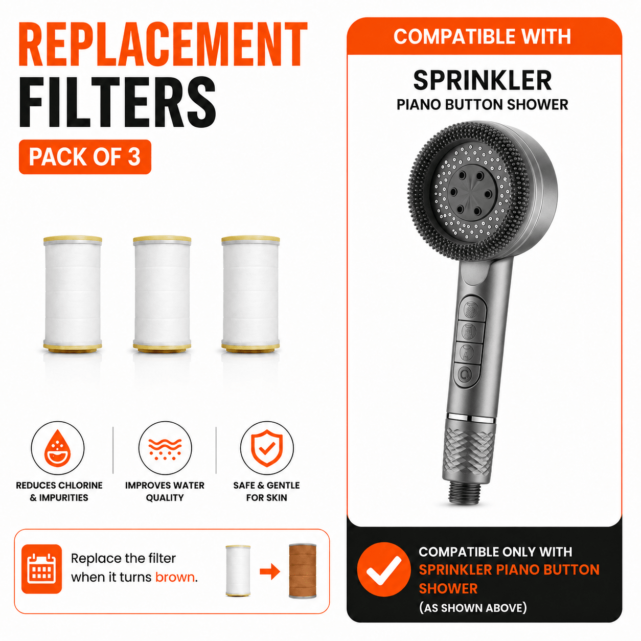 Replacement Filters (3 Pack) – Shower Filters by SOVASH