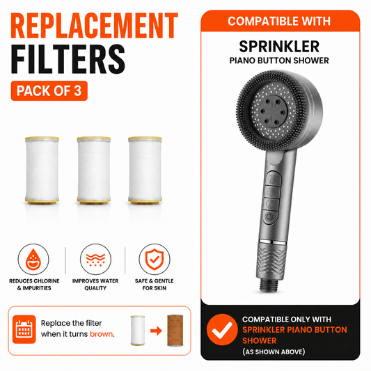 Replacement Filters (3 Pack) – Shower Filters by SOVASH