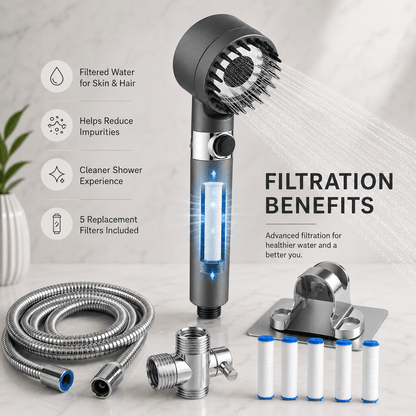 SOVASH™ Filtered Shower Head – by SOVASH