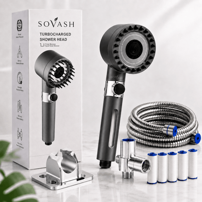 SOVASH™ Filtered Shower Head – by SOVASH
