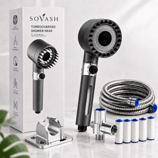 SOVASH™ Filtered Shower Head – by SOVASH